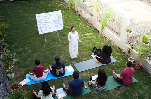 Himalayan yoga experience at a Yoga School in Rishikesh